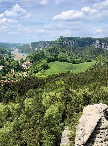 Dieser Gipfel zeigt mit seinem Blick auf Kurort Rathen und die Bastei: Es müssen nicht immer die höchsten Höhen sein.

© Foto: Torsten Wiesner